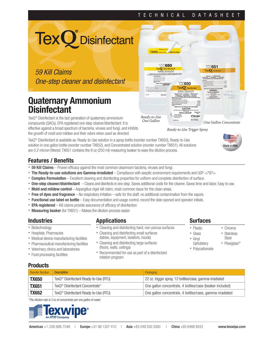 TexQ® Data Sheet
